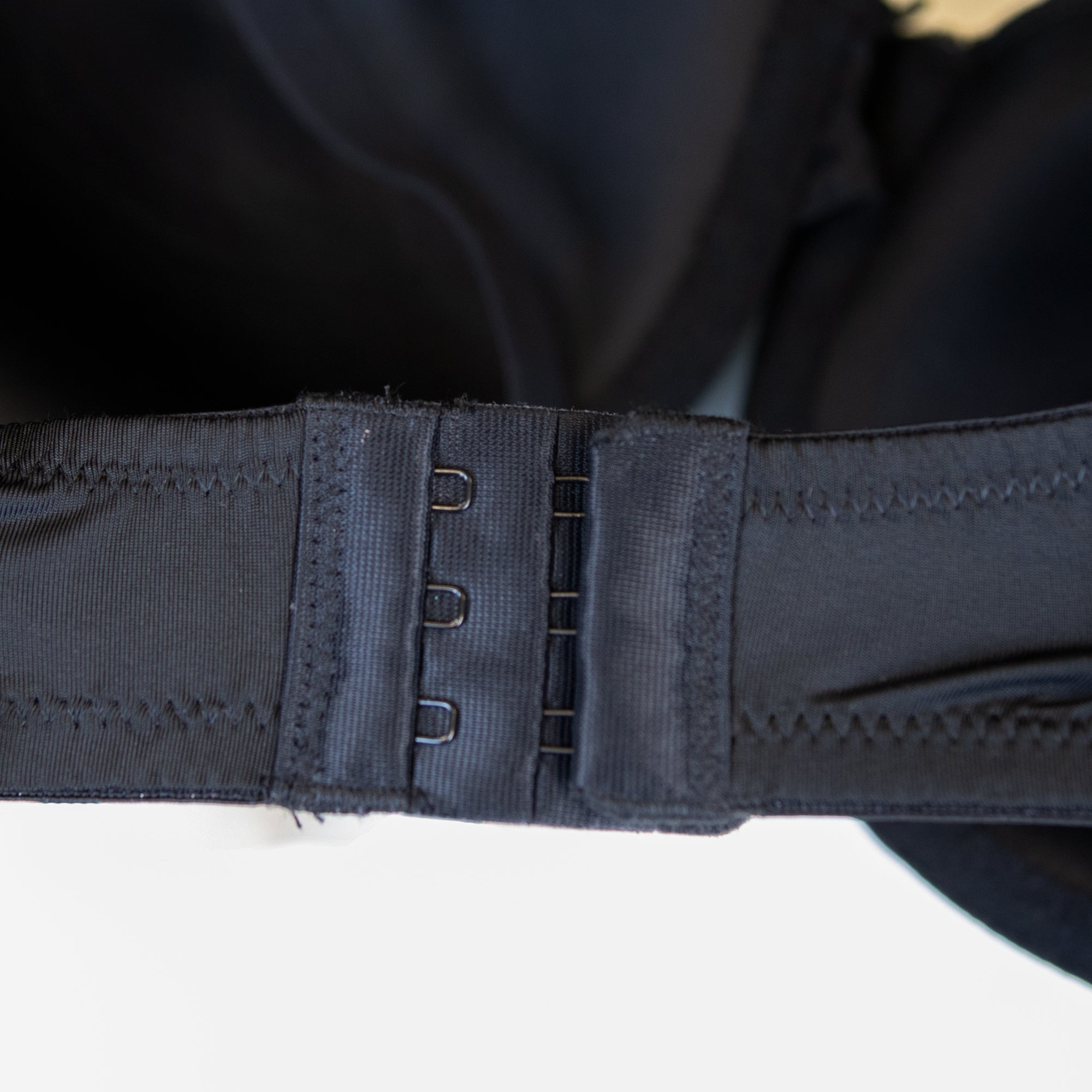 Close-up of a Charmella T-Shirt Bra fabric with stitching details